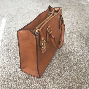 ALDO Brown Faux Leather Handbag